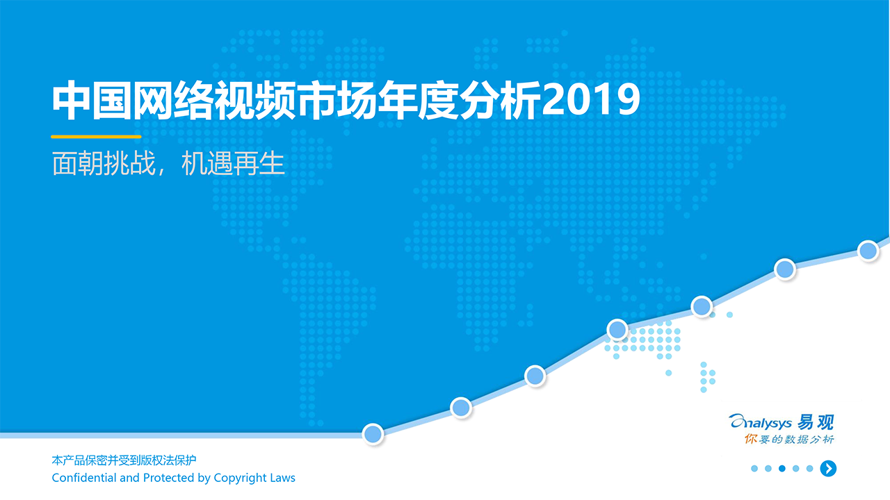 中國網絡視頻市場年度分析2019